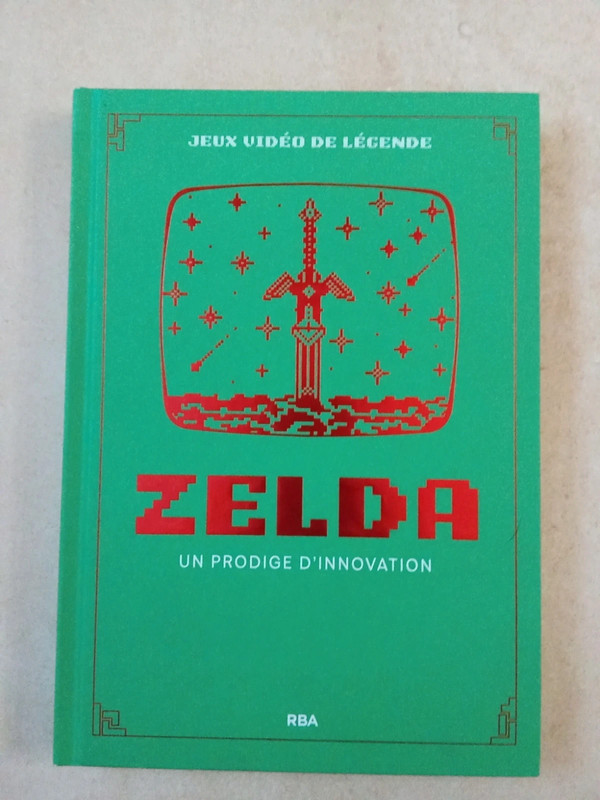 Livre encyclopédie Jeux Vidéo Retrogaming Zelda