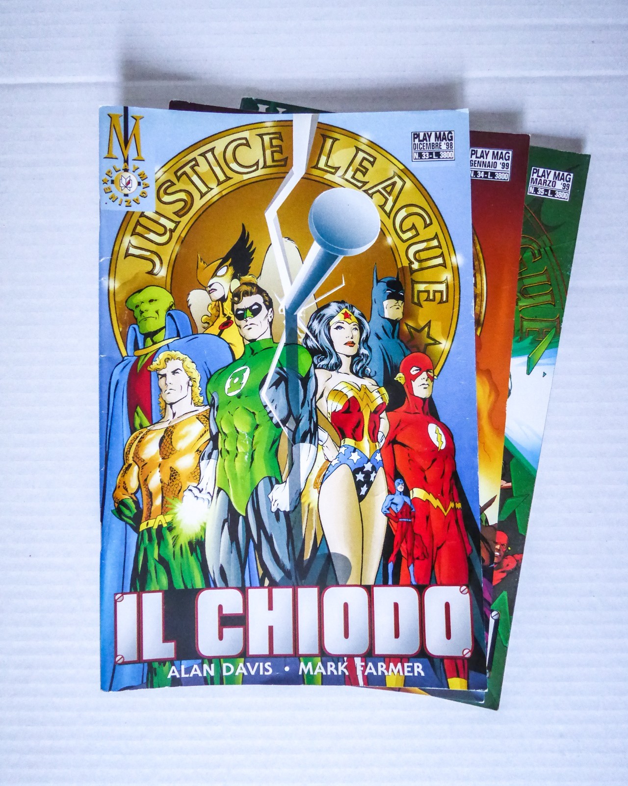 Play Magazine #33, 34, 35 (il CHIODO) - Edizioni Play Press/DC Comics, 1998/99