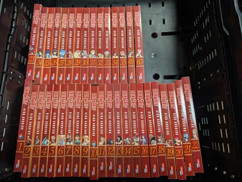 Fairy Tail 1-35,49-50,63