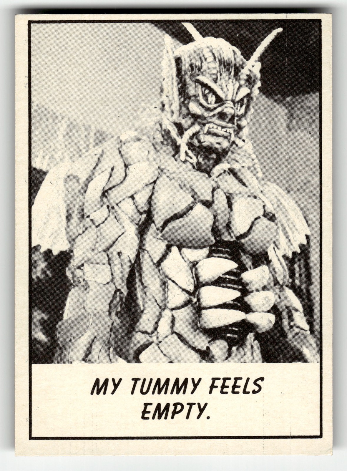 1966 Topps Monster Laffs My Tummy Feels Empty #22 HIGHER GRADE