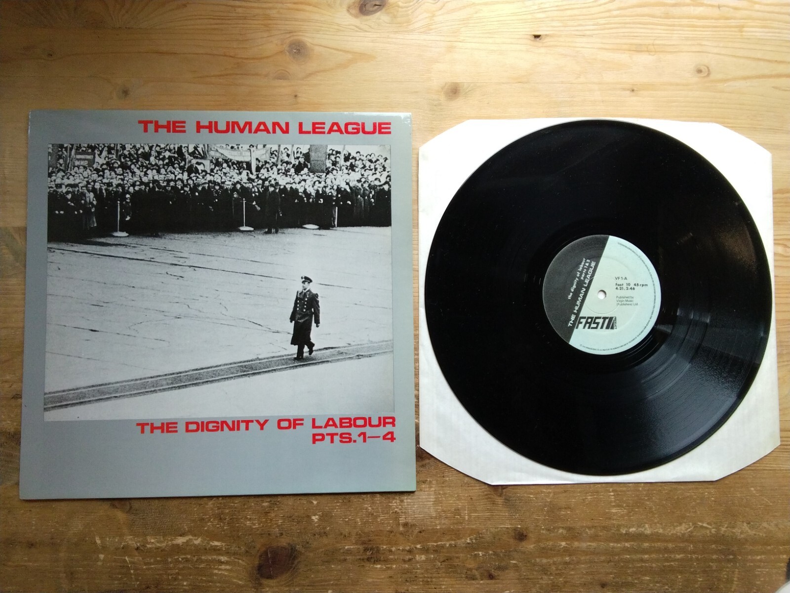 Human League The Dignity Of Labour Pts 1-4 EX 12" Single Vinyl Record VF1 (S1)