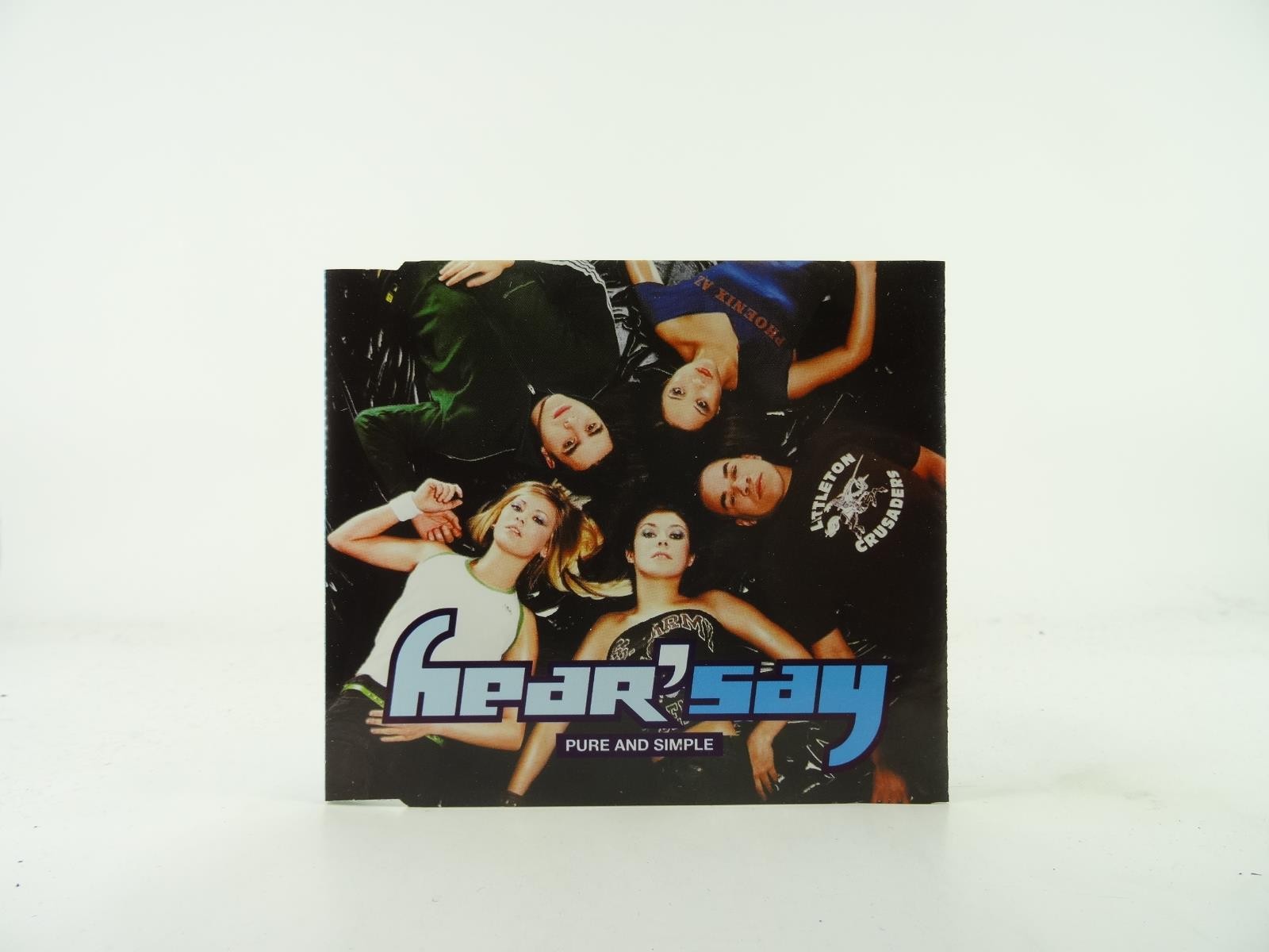HEAR'SAY PURE AND SIMPLE (A13) 3 Track CD Single plus Picture Sleeve POLYDOR