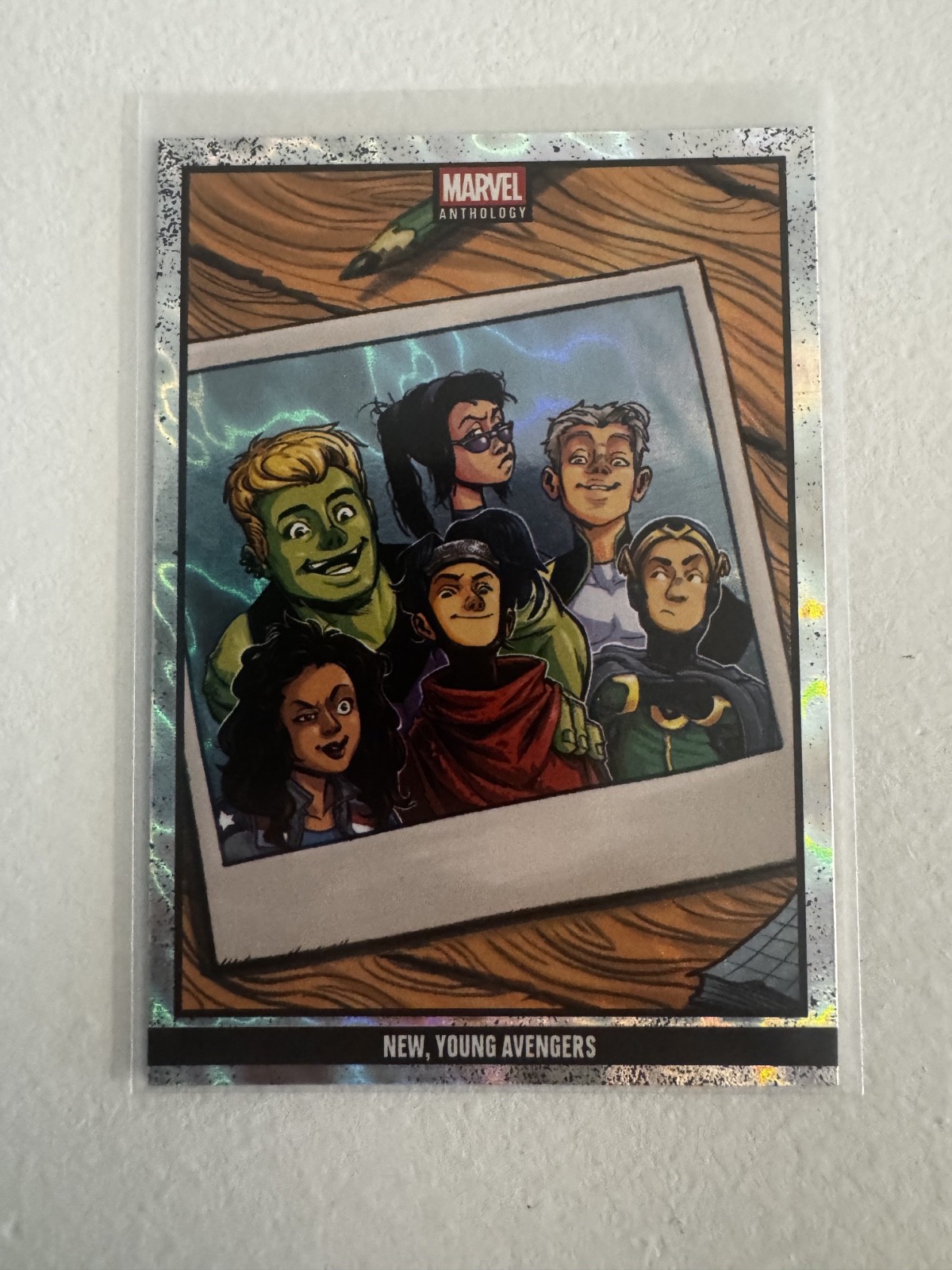 2025 Panini Marvel Anthology #60 Nuovo Giovani Vendicatori /500