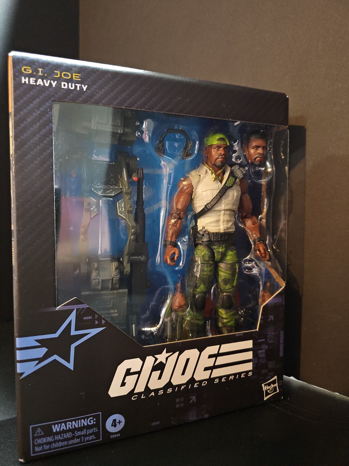 G.I. Joe Classified Series Heavy Duty #150 Deluxe Action Figure Hasbro Nuovo