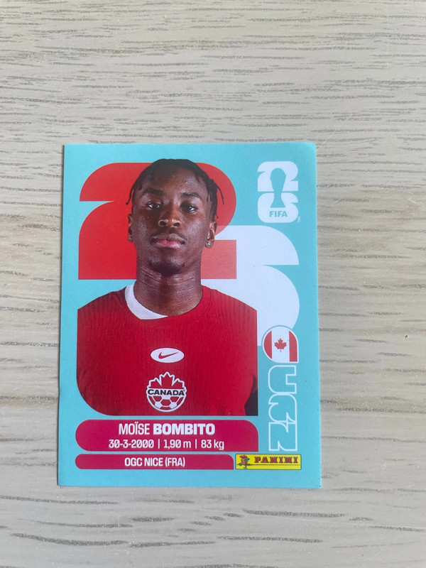 Carte Panini FIFA World Cup 2026 – CAN 8