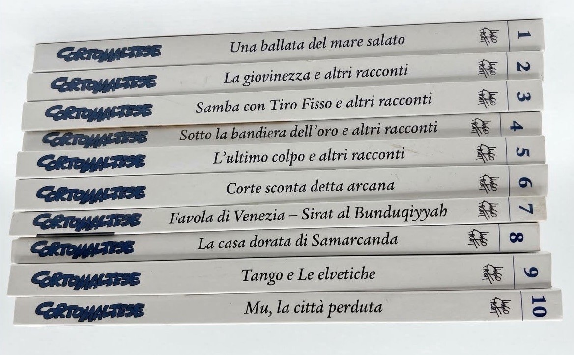 Editoriale L'Espresso Lotto completo 10 Fumetti Corto Maltese (Hugo Pratt RCS)