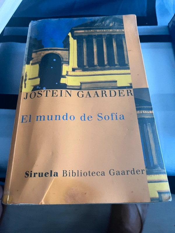 Libro de lectura El mundo de Sofía