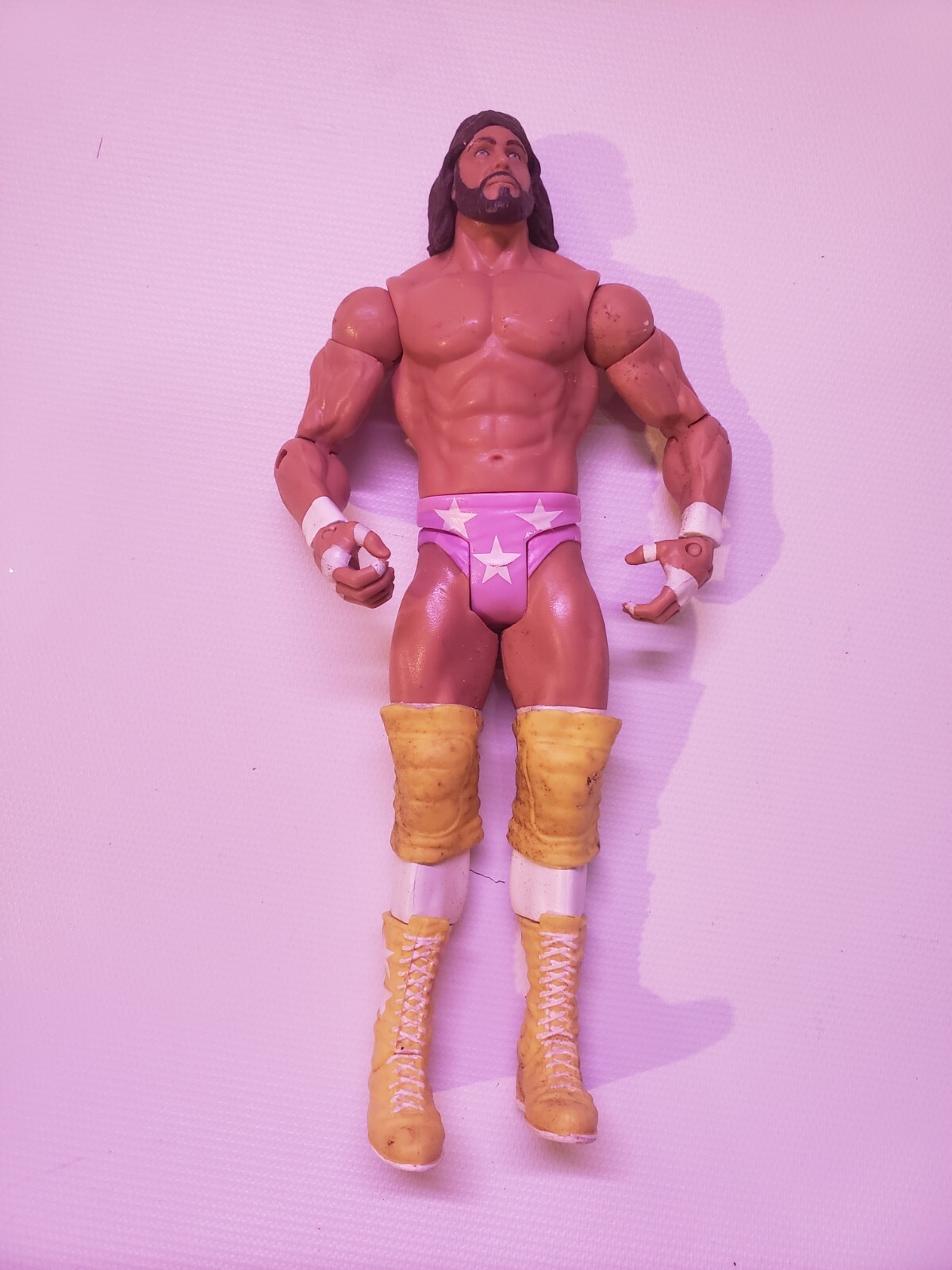 2011 MATTEL WWE DEFINING MOMENTS MACHO MAN RANDY SAVAGE WRESTLING FIGURE (D4)