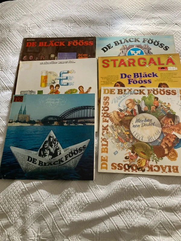 De Black Fooss 6 lp’s vinyl