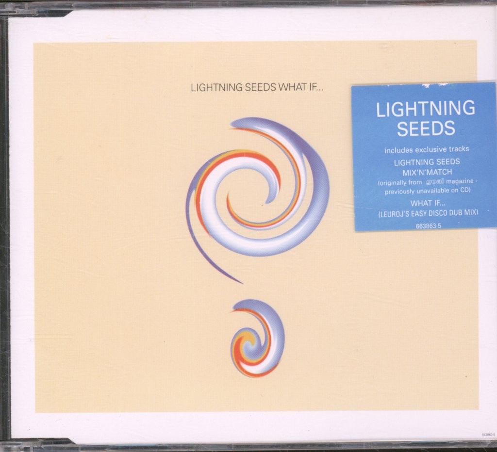 Lightning Seeds What If... CD Epic Singolo UK 1996