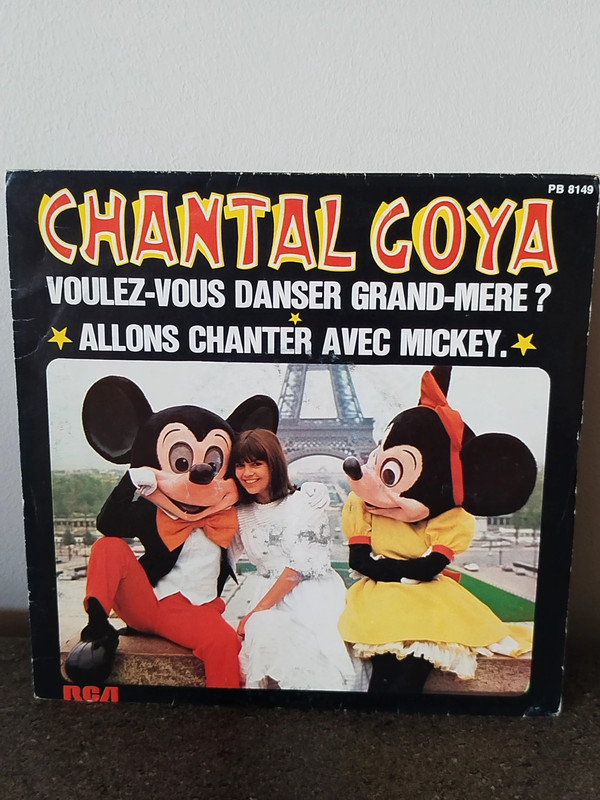 Disque vinyle 45 tours, Chantal Goya