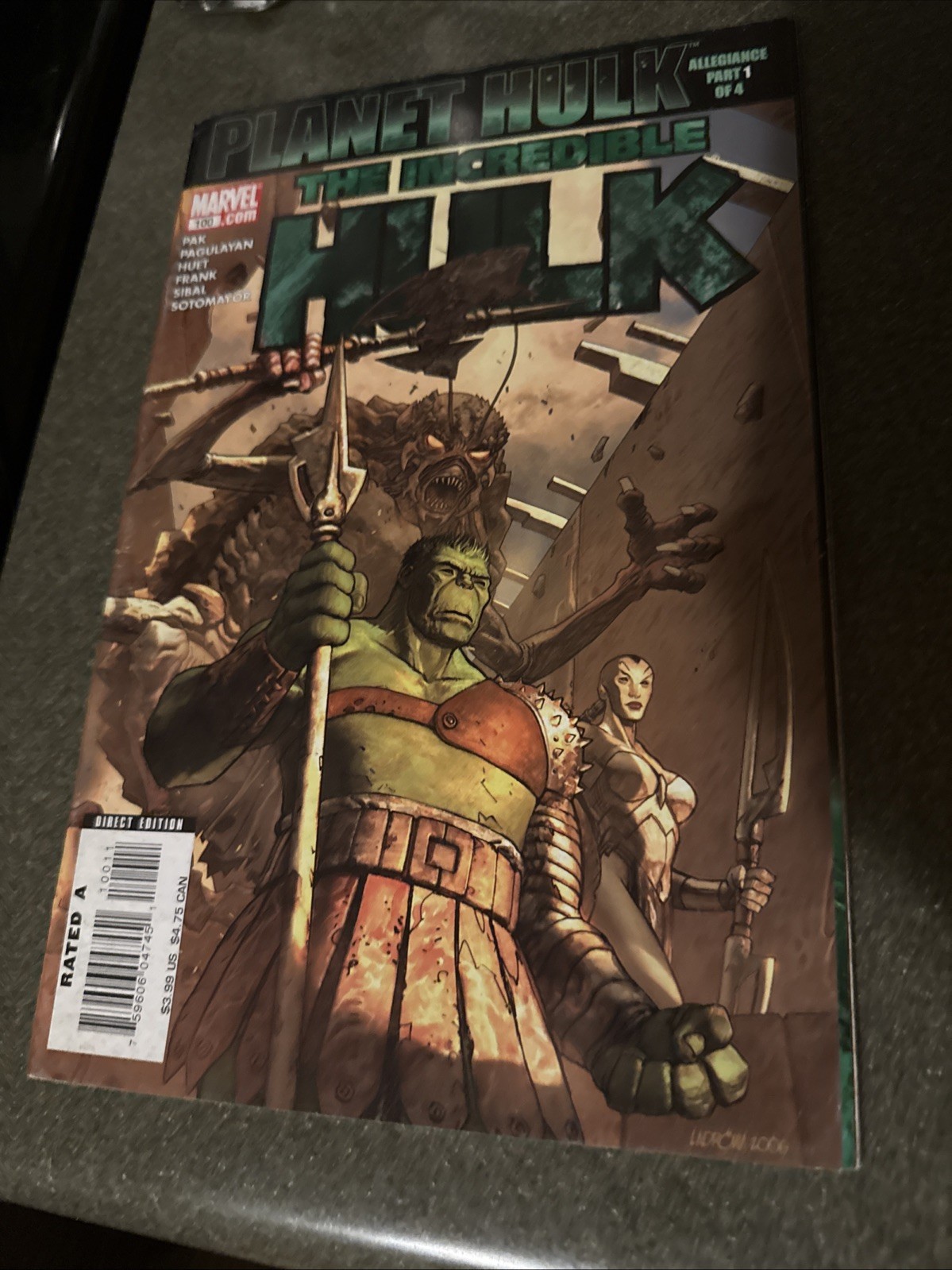 Incredible Hulk 100 - (Pianeta Hulk) fumetto