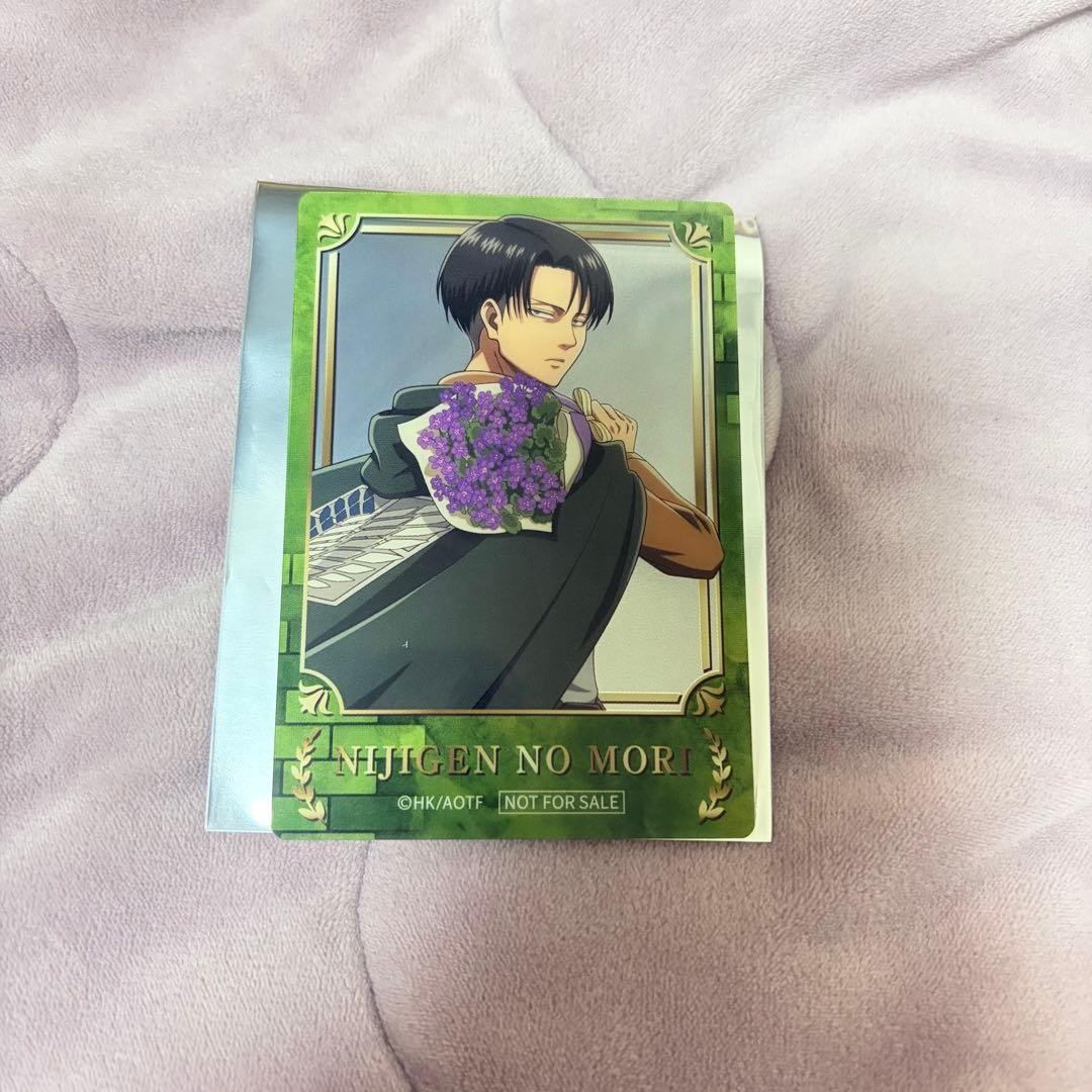 Attack on Titan Nijigen no Mori Levi bonus