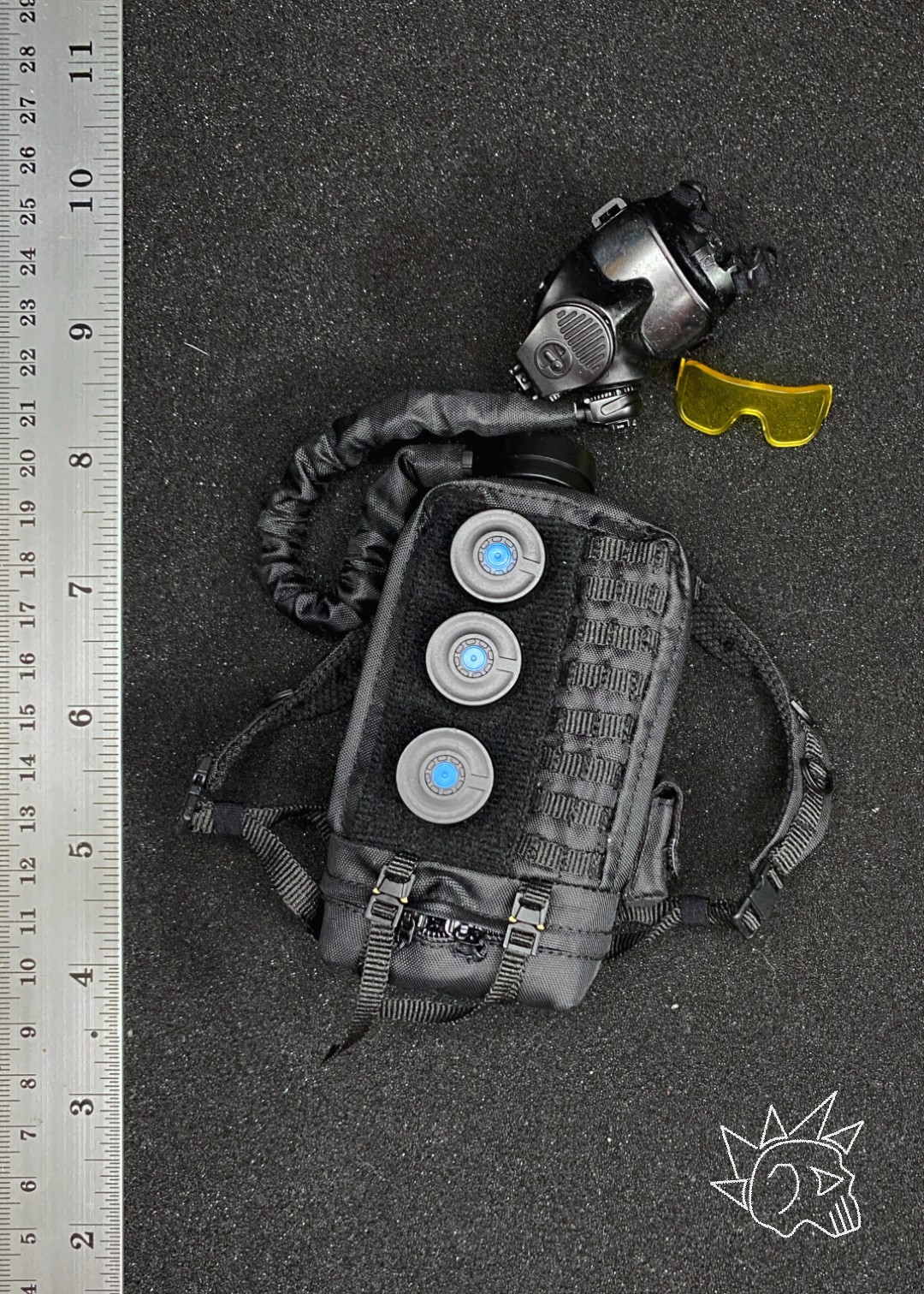 Set Sistema Respiratore CS Scala 1/6 Accessorio Personalizzato Action Figure - ES26054S