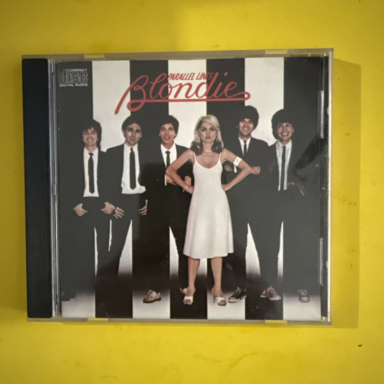 BLONDIE PARALLEL LINES (CD 1978) CHRYSALIS FIRST EDITION LIKE NEW FREE SHIPPING