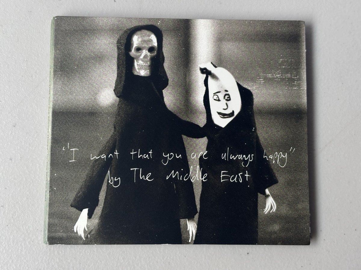 I Want That You Are Always Happy by The Middle East (CD, 2011) - Near Mint Disc!