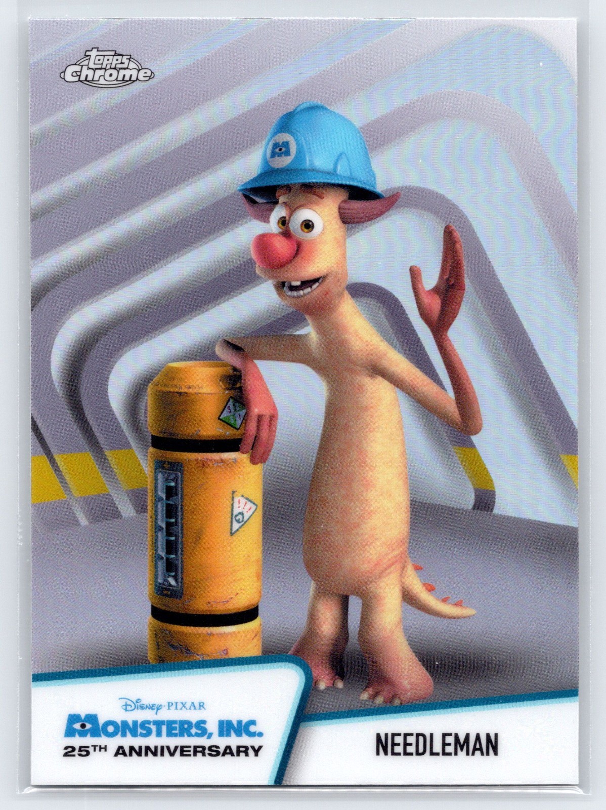 2026 Topps Disney Chrome Monsters Inc 25° anniversario Needleman MI-9