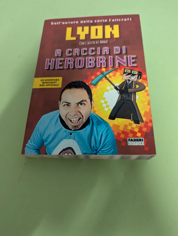 Libro Lyon a caccia di herobrine nuovo