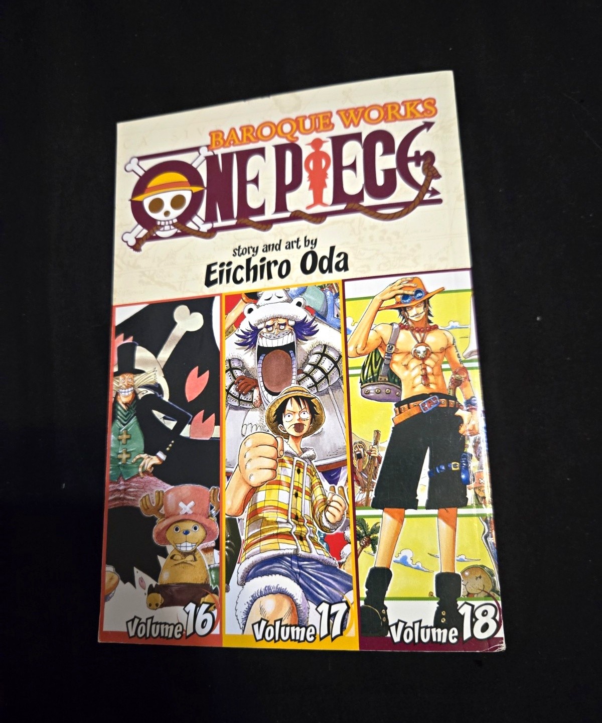 One Piece Baroque Works Omnibus Vol. Manga 16-18 di Eiichiro Oda VIZ inglese