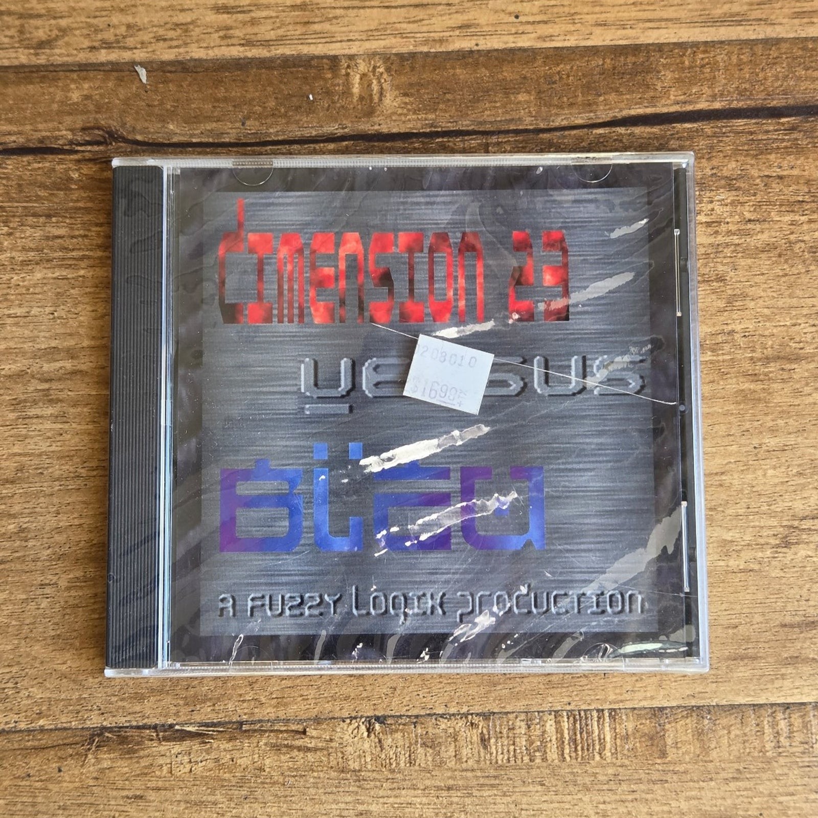 Vtg Fuzzy Logik Dimension 23 vs Bleu CD