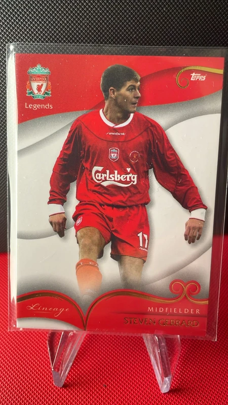Steven Gerrard Liverpool Legends Topps Lineage #45