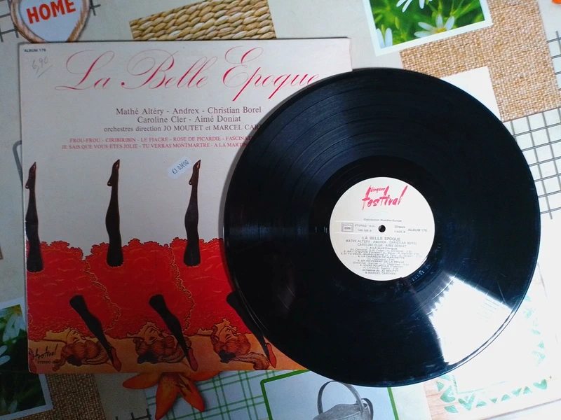 Coffret Vinyle la belle époque