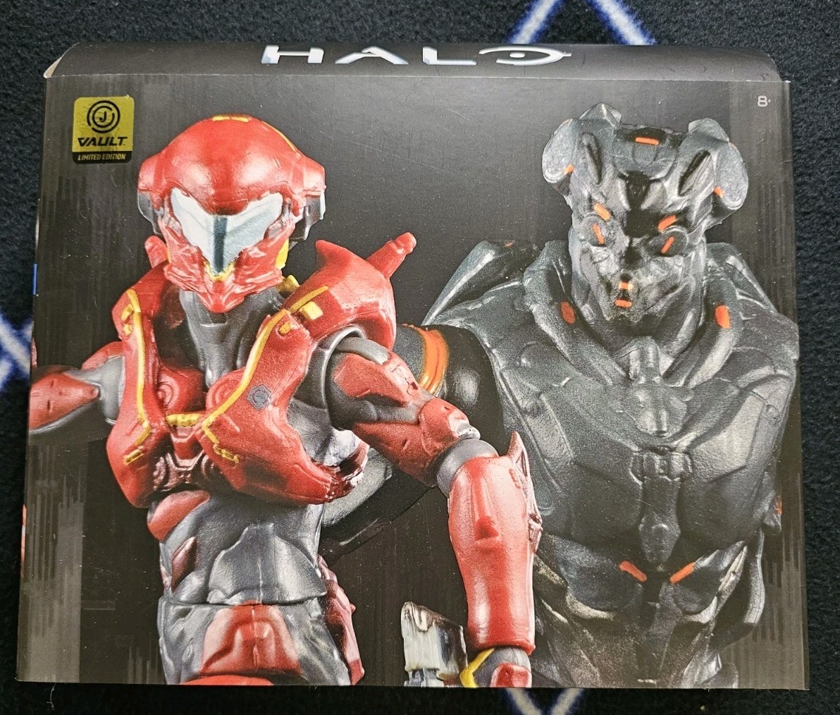Halo Promethean Soldier & Spartan Vale action figure confezione da 2 Jazwares Vault LE
