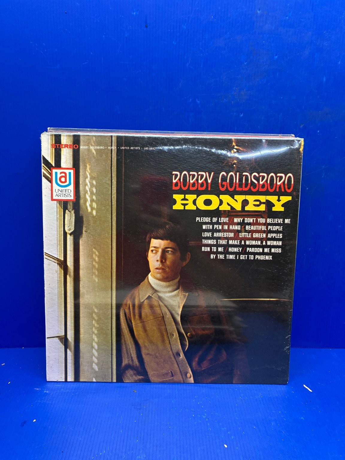 Bobby Goldsboro - Honey LP Record 1968 United Artists Pop Country 33⅓ RPM