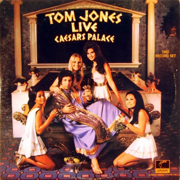 Tom Jones Live At Caesars Palace Parrot 2xVinyl LP Doppio LP 33 U/min 1971