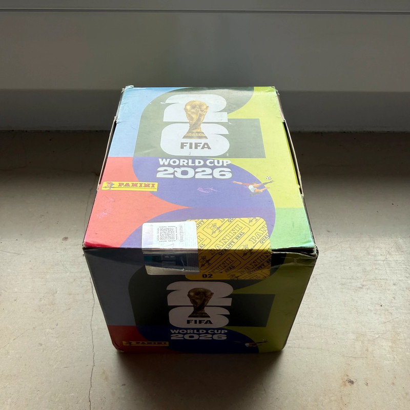 Panini Sticker Box 50 Booster