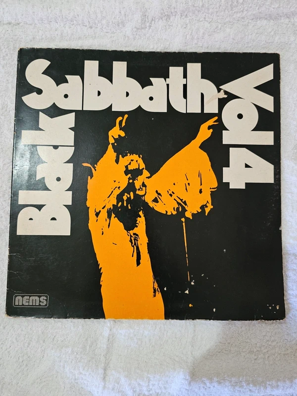 LP Gatefold Black Sabbath – Black Sabbath Vol 4 Nems – NEL 6005 UK VG-