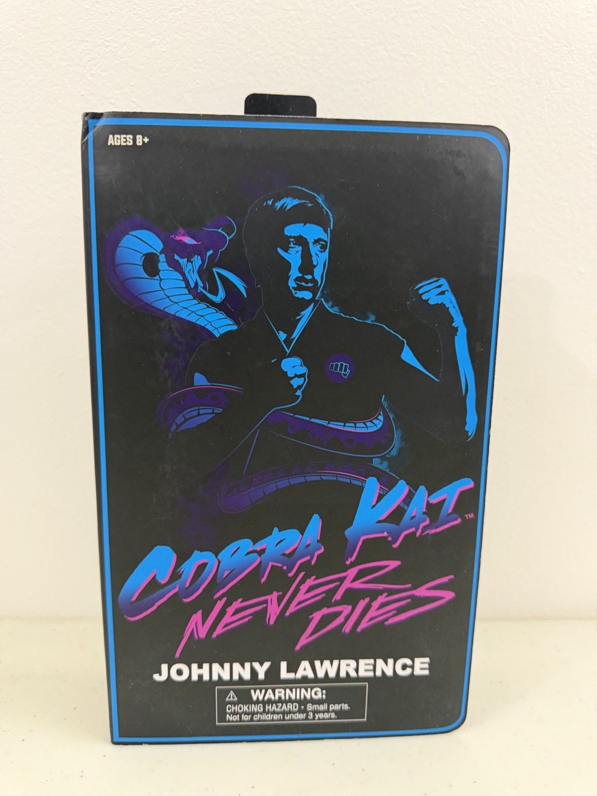 Cobra Kai VHS Johnny Lawrence Action Figure Diamond Select Brand New