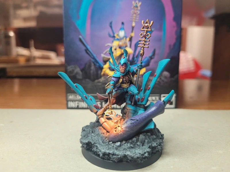 Aeldari infinity's lament pro painted.