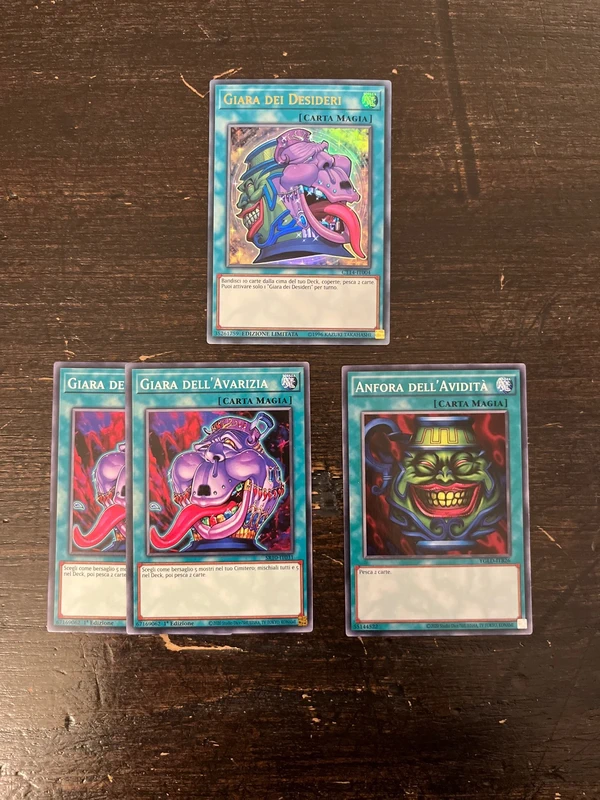 Giara dei desideri / Anfora dell’avidità / Giara dell’avarizia Yu-Gi-Oh!