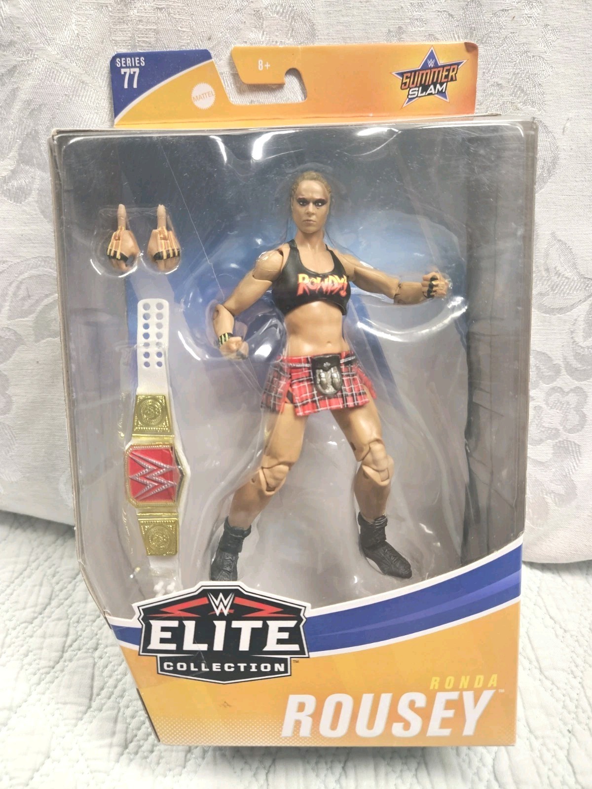 Ronda Rousey Action Figure Series 77 WWE Elite Collection Summer Slam Mattel