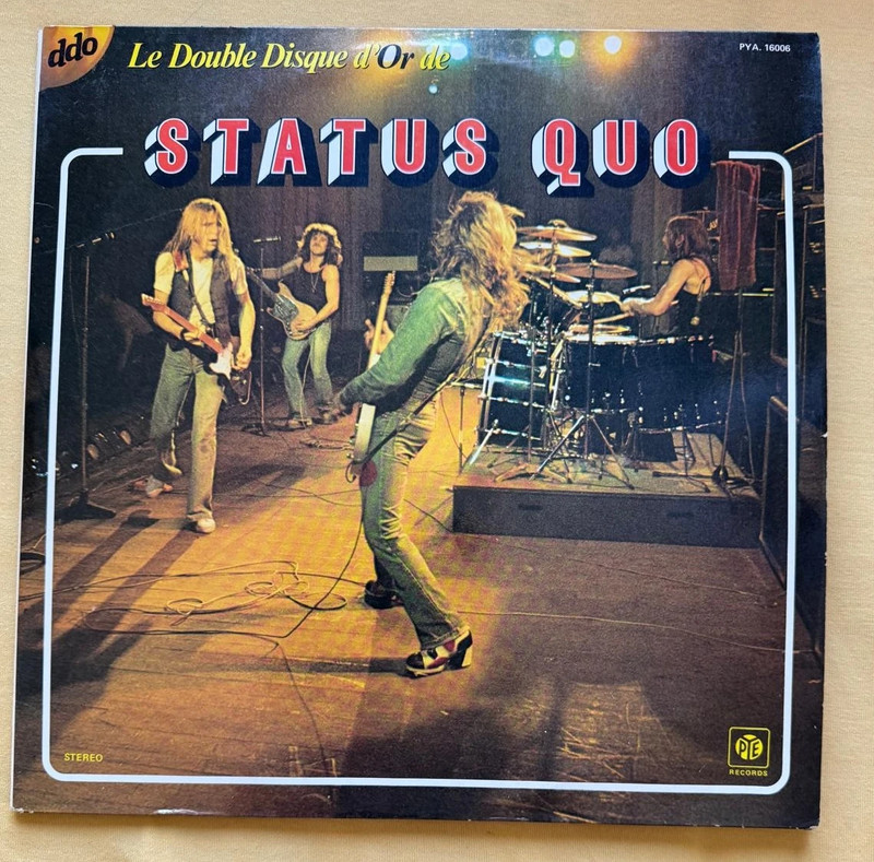 status quo double 33t disque d'or EX EX