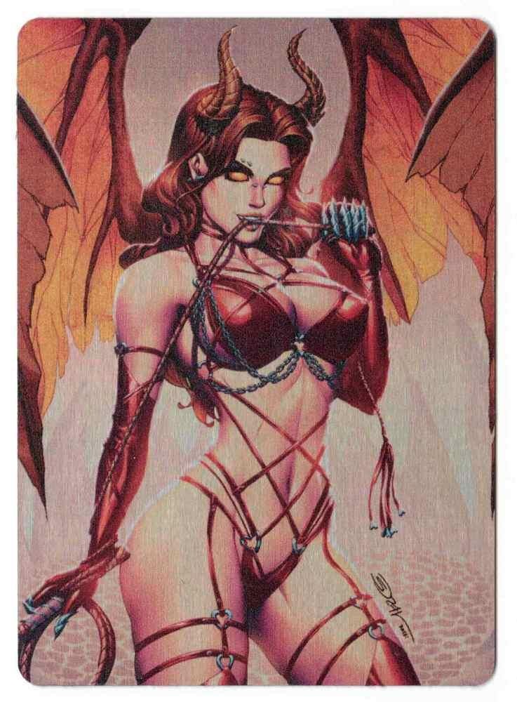 Hellwitch Hexecutioner. Metallardo demoniaco frustato. Coffin Comics 2026