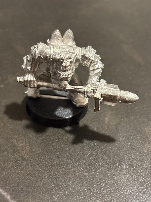 Ork lance Rocket, oop metal, boy, tankbusta, rokkit launcha, W40K