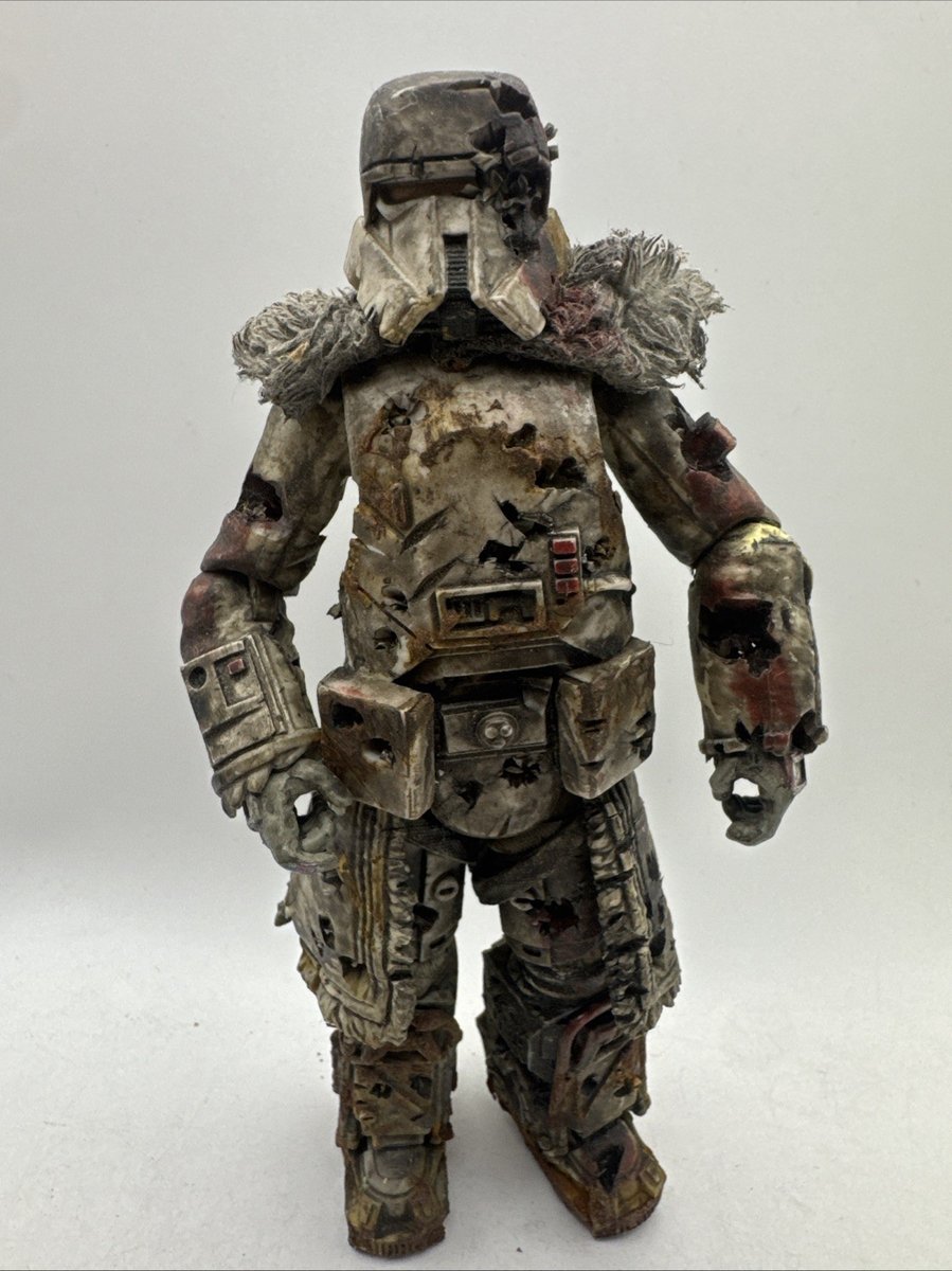 Star Wars Black Zombie Range Trooper 6" Action Figure PRO CUSTOM BY ENICE 1 di 1