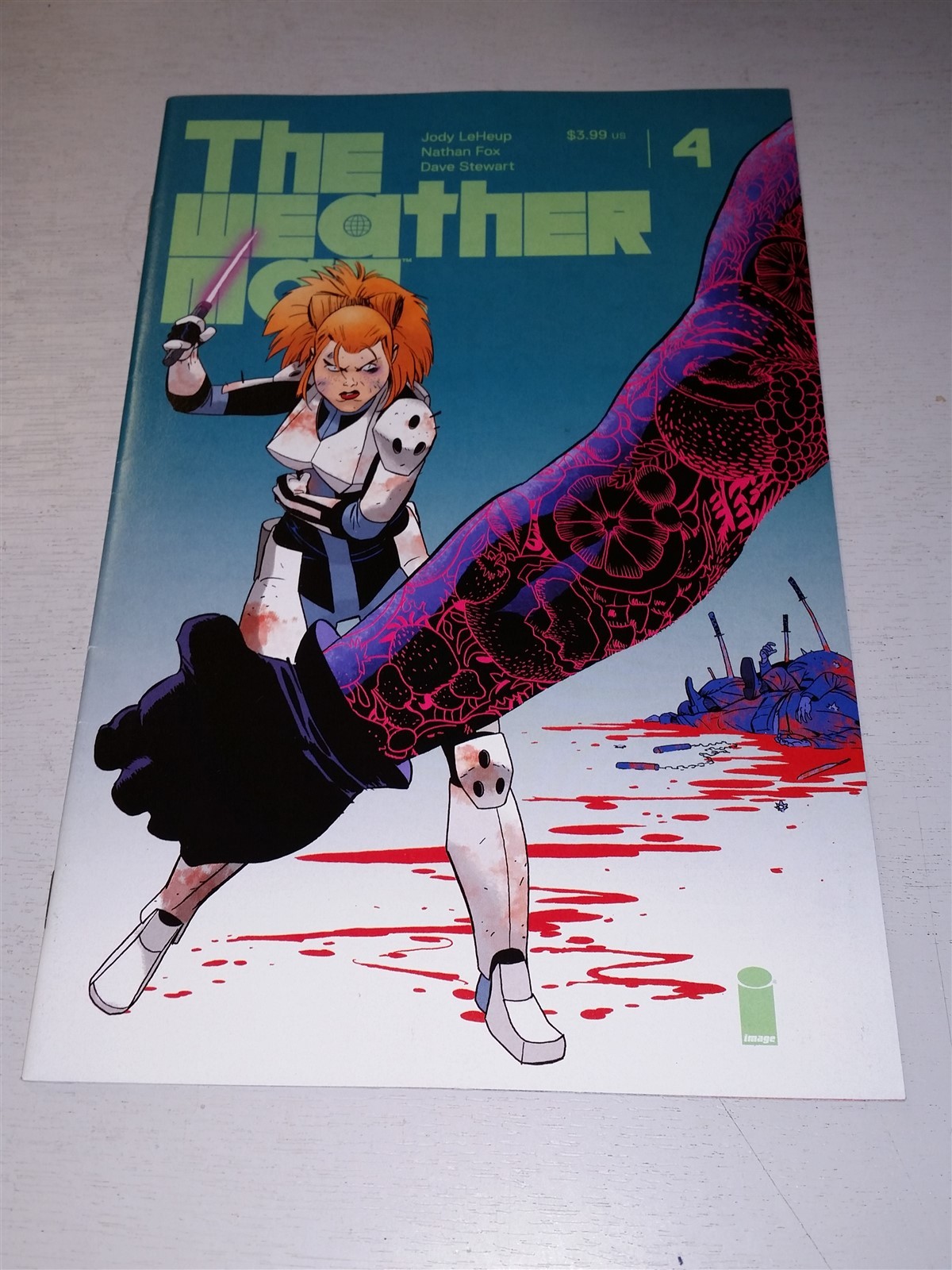 WEATHER MAN #4 VARIANT VF (8.0 OR BETTER) SEPTEMBER 2018 IMAGE COMICS