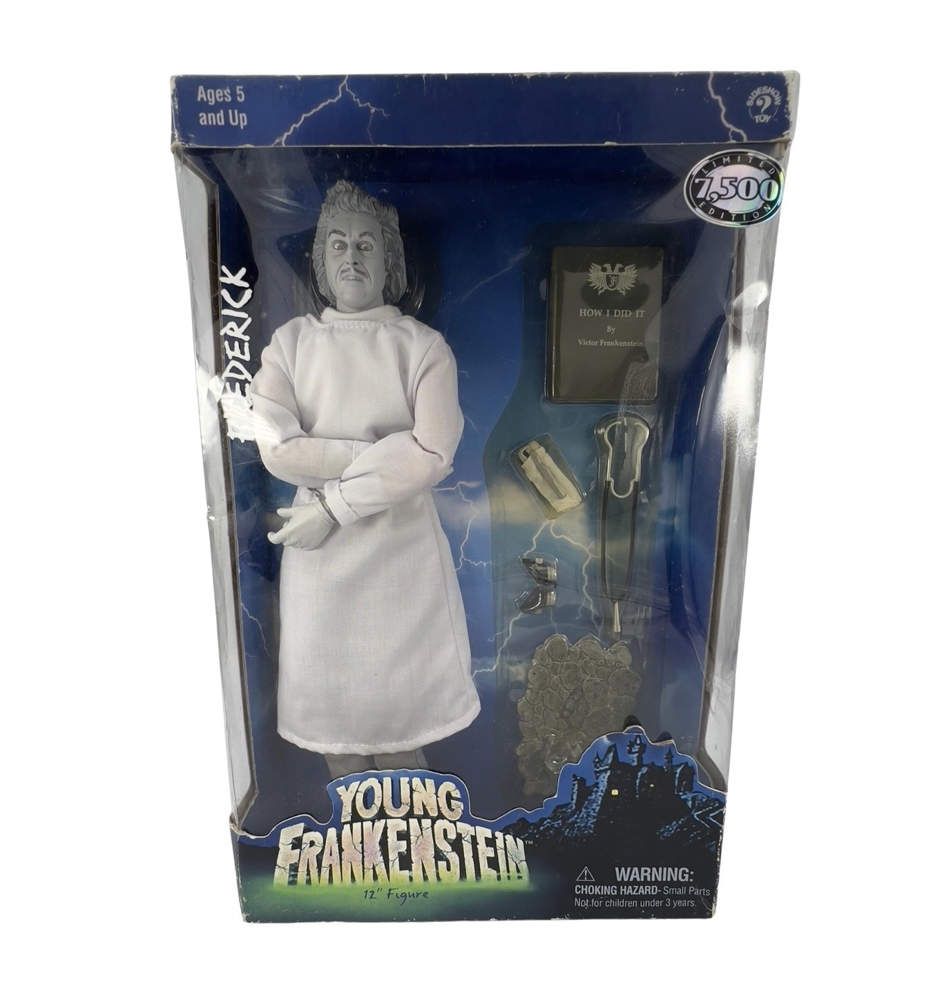 Sideshow Young Frankenstein Frederick 12” Figure Gene Wilder Ltd Ed 7500 2001