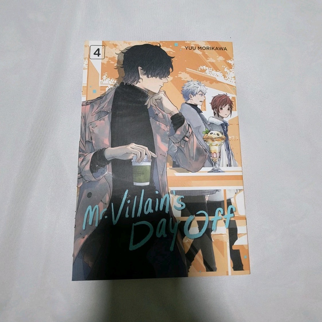 My Villain's Day Off Vol. 4 #4 Yuu Morikawa copertina morbida inglese Square Enix