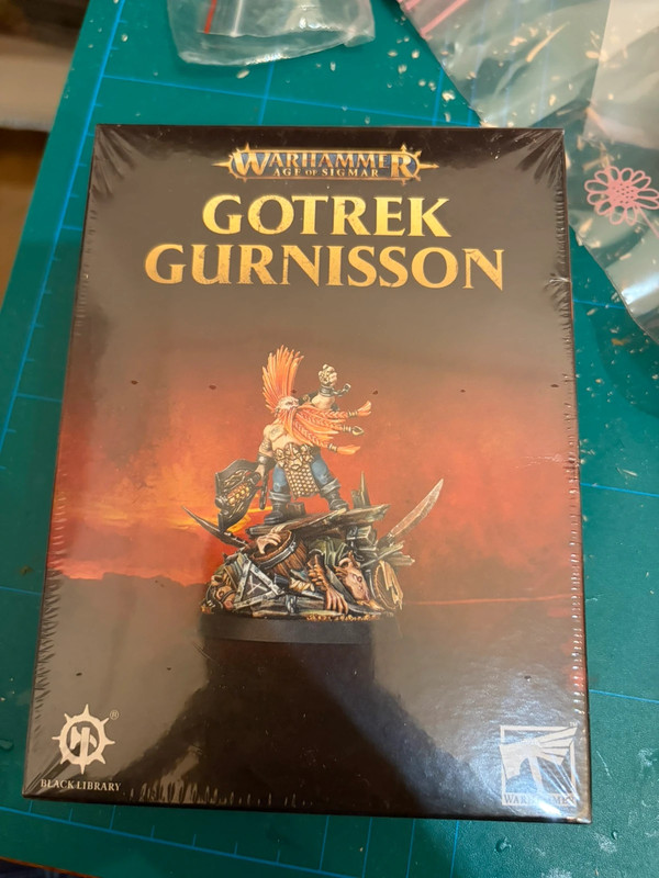 Gotrek Gurnisson Warhammer AoS Dwarf Fireslayer
