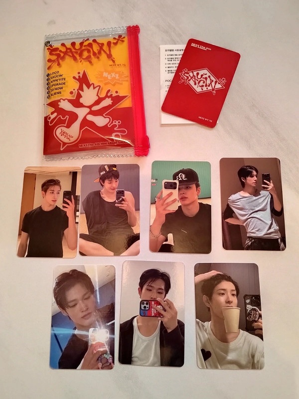 Nexz Saucin Album Photocard Version