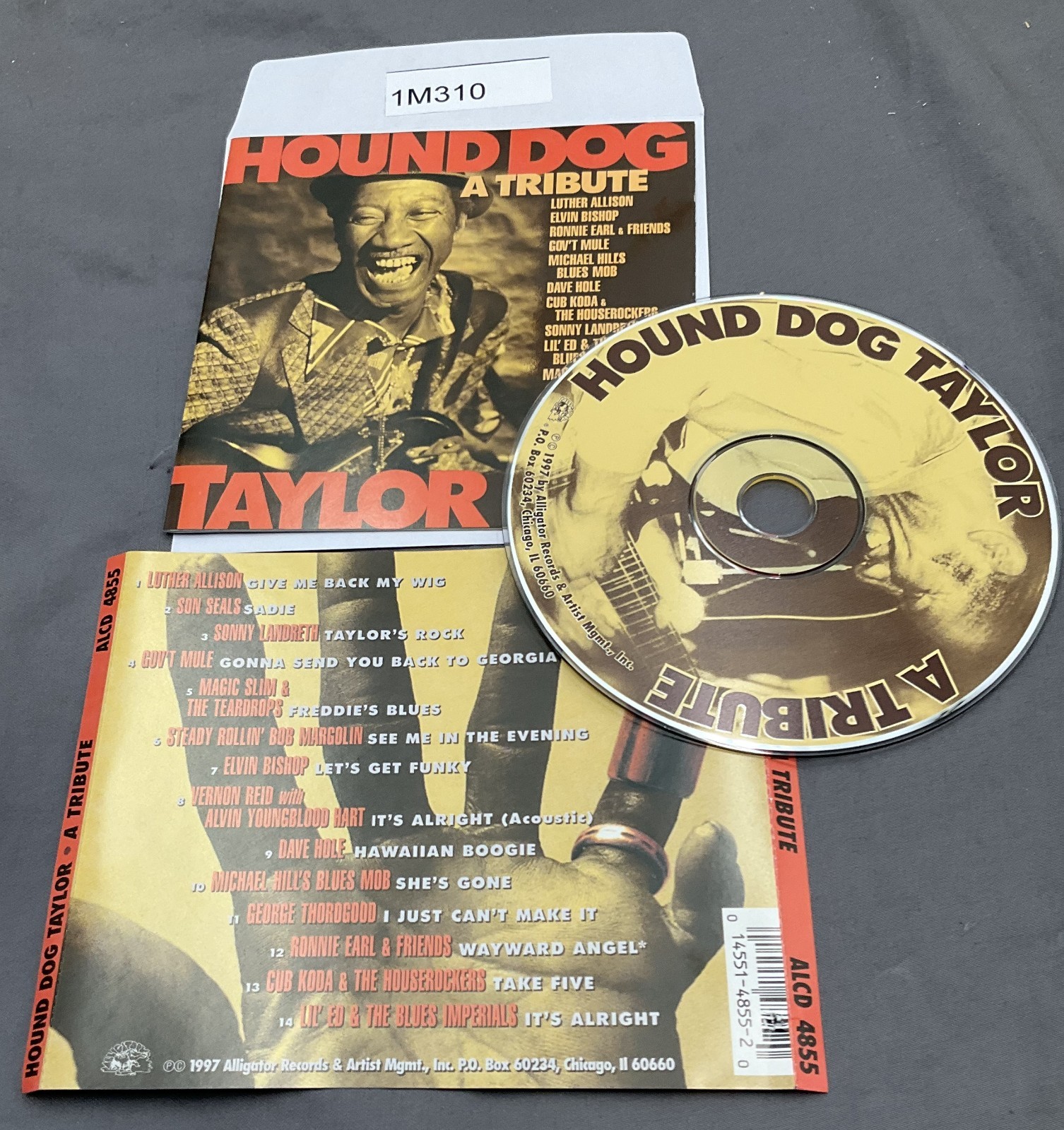 Hound Dog Taylor: A Tribute by Various Artists (CD, Jan-1998) No Case #1M310