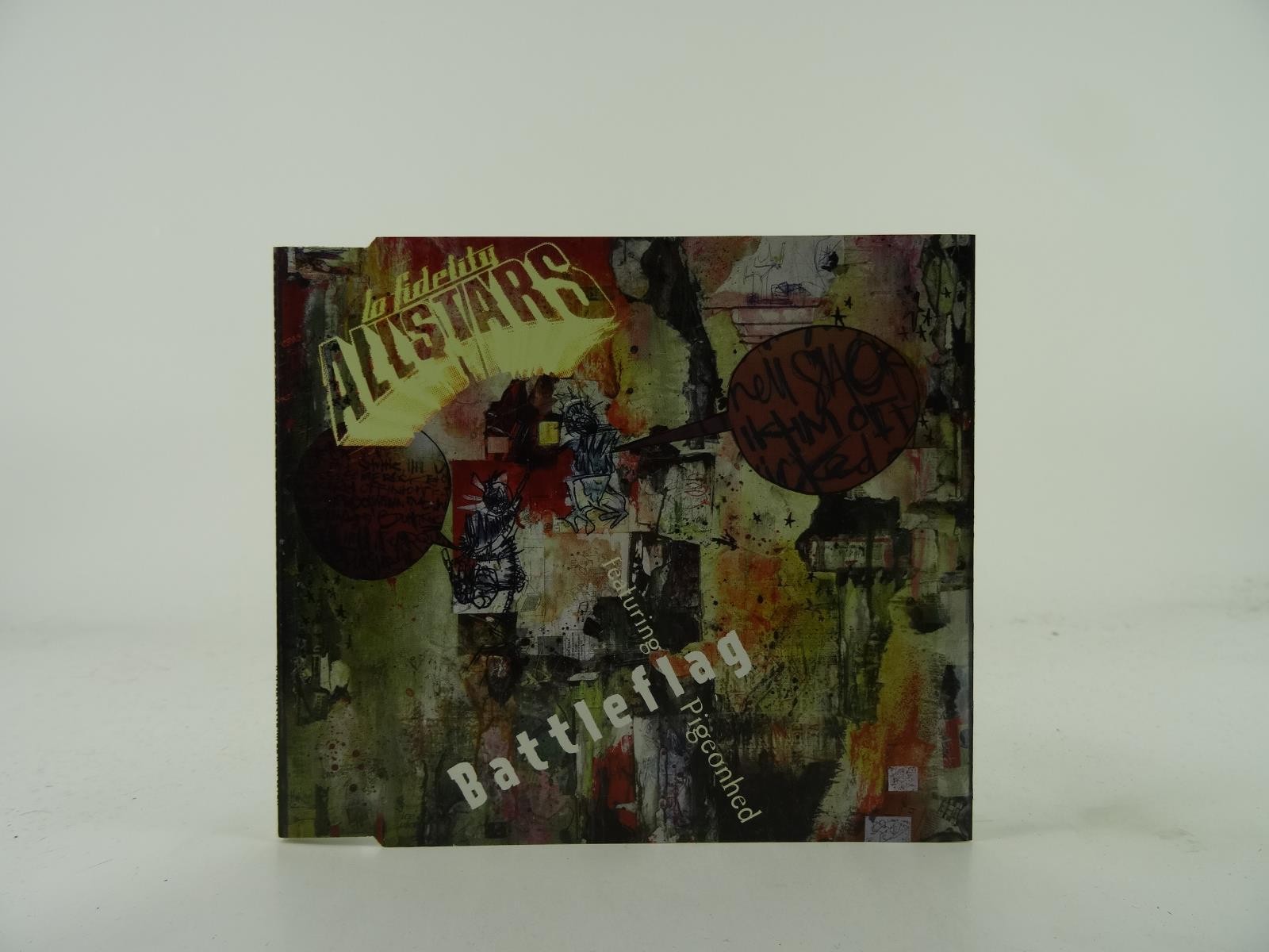 LA FIDELITY ALLSTARS BATTLEFLAG (B97) 3 Track CD Single including Picture Sleeve