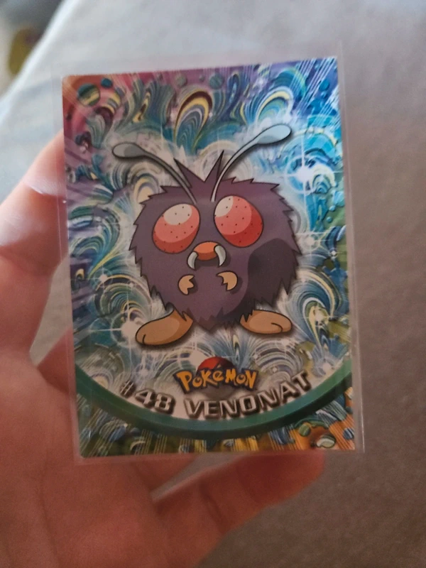 Pokemon #48 Venonat Bluzuk topps karte
