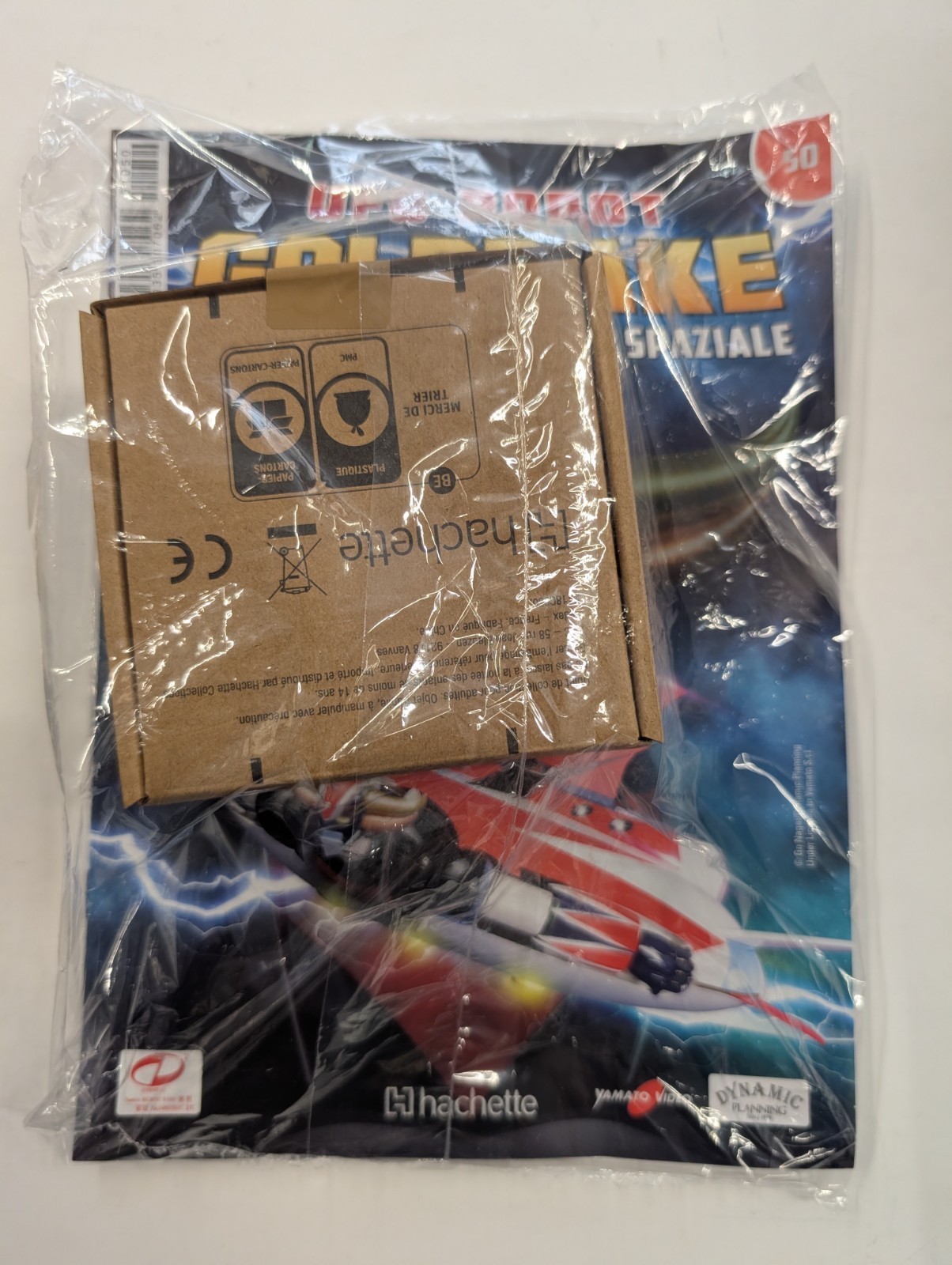 COSTRUISCI UFO ROBOT GOLDRAKE CON DISCO SPAZIALE N° 50 Hachette Nuovo Edicola