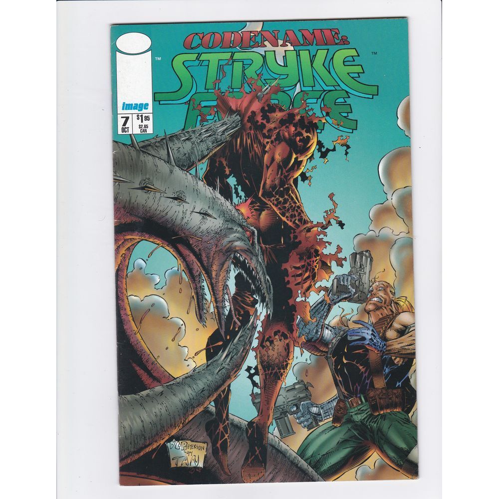 Image Comics Codename: Stryke Force #7 Vintage Comic Book