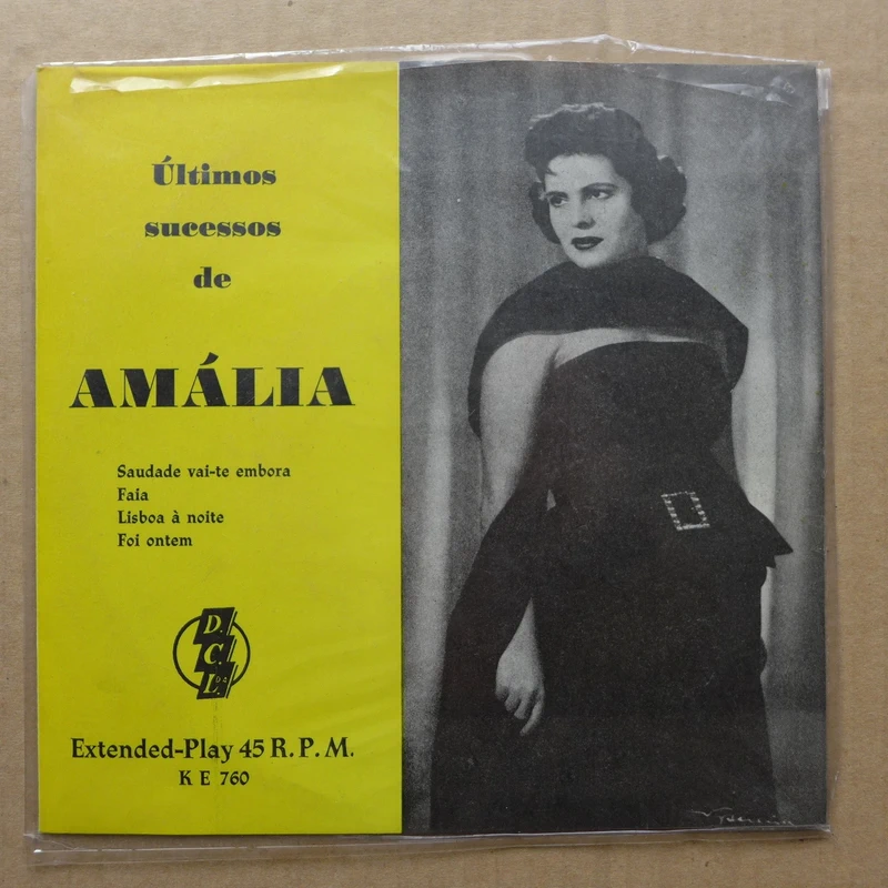 Amalia Rodrigues - Ultimos sucessos de Amalia / EP/45 tours, Kapp, USA